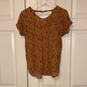 Maurices Floral Print Women's Top